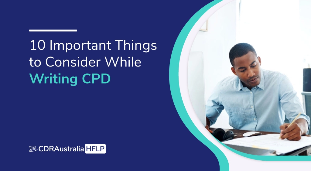 10 important things to consider while writing CDR