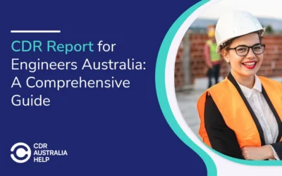 CDR Report for Engineers Australia A Comprehensive Guide