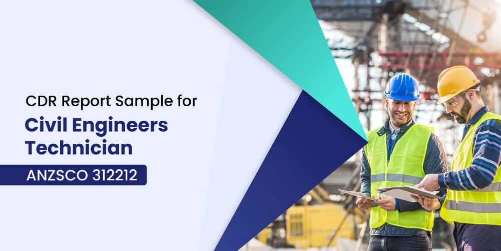CDR Sample for Civil Engineering Technician