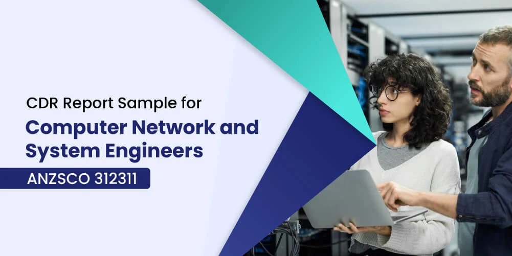 CDR Sample for Computer Network and Systems Engineer