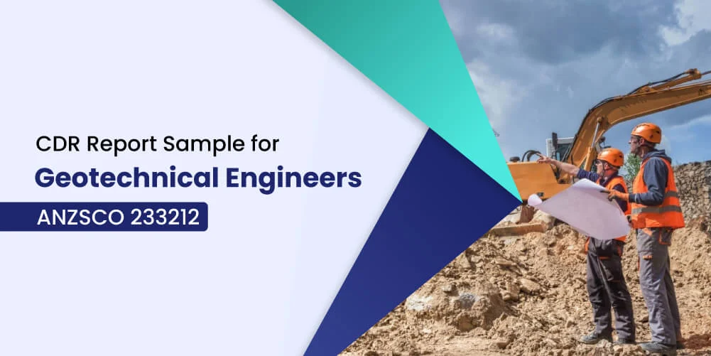 CDR Report Sample for Geotechnical Engineers CDR Report Sample for Geotechnical Engineers