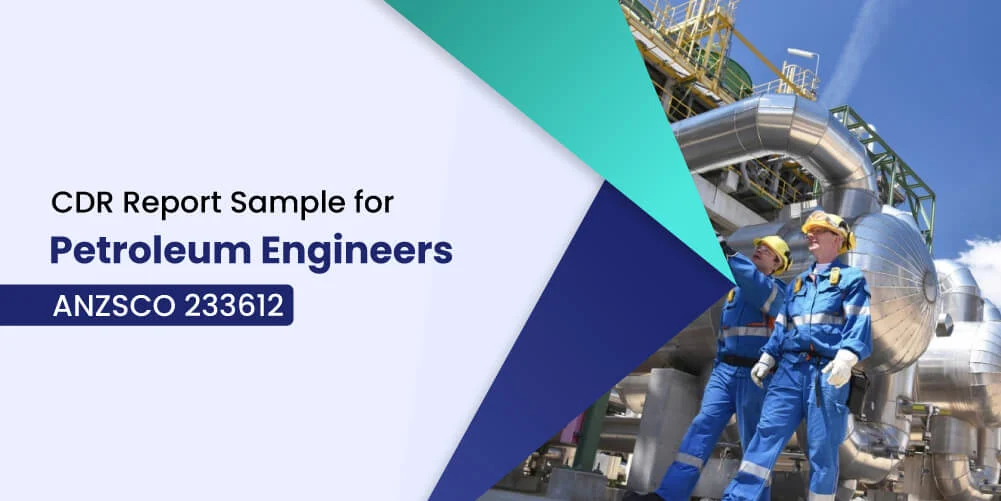 CDR Report Sample for Petroleum Engineers