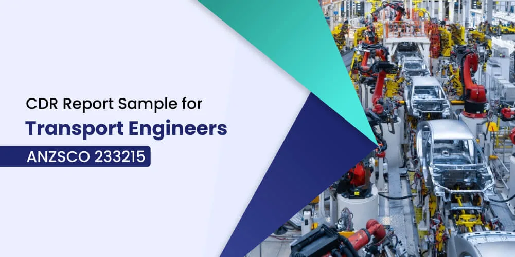 CDR-Sample-for-Transport-Engineers CDR Report Sample for Transport Engineers